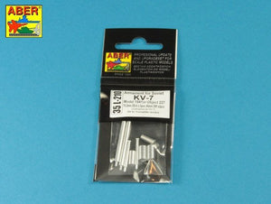 Armement Aber 35L-210 pour KV-7 soviétique : 2 canons de 76 mm ; 2 canons de 45 mm (échelle 1/35) – Bild 3