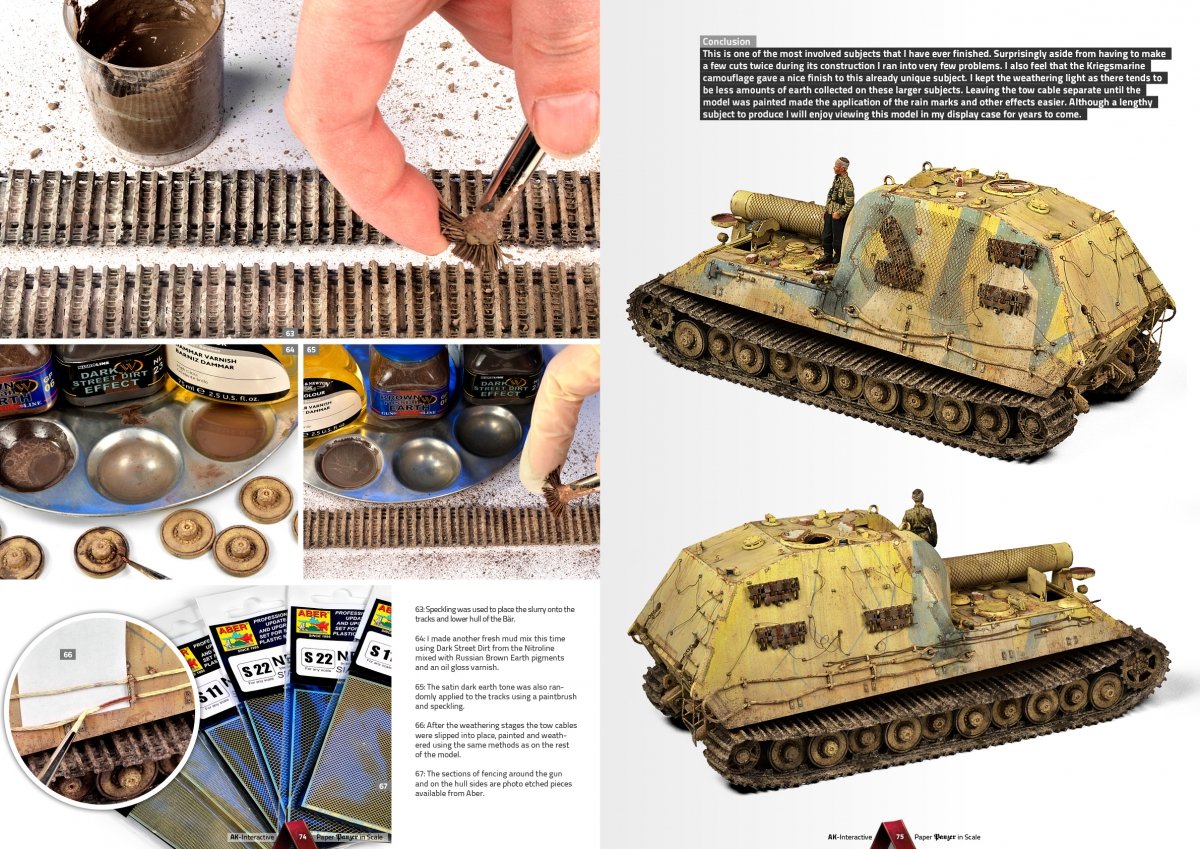 AK Interactive AK246 PAPER PANZER : PROTOTYPES ET CHARS D&amp;#39;ASSAUT (ANGLAIS) – imagen 5