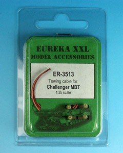 Câble de remorquage Eureka XXL ER-3513 pour char de combat principal Challenger 1/35