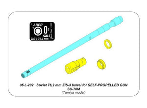 Canon Aber 35L-202 soviétique ZiS-3 de 76,2 mm pour canon automoteur SU-76M (1/35) – immagine 6