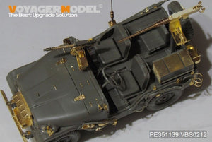 Kit de mise à niveau Voyager Model PE351139 IDF 1/4 TON 4X4 M38A1/CJ-6 SIYUR (pour AF35S94 AF35S99) 1/35 – immagine 2