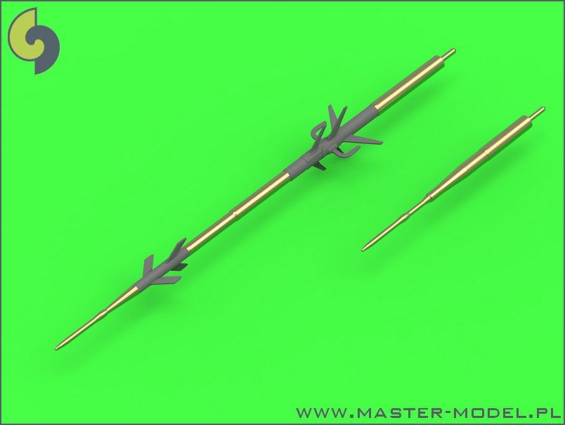 Master AM-48-122 Su-17, Su-20, Su-22 (Monteur) - Tubes Pitot et canons de 30 mm 1/48 – image 2