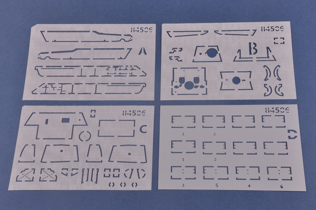 Hobby Boss 84506 Allemand Sd.Kfz.171 PzKpfw Ausf A avec Zimmerit 1/35 – imagen 5