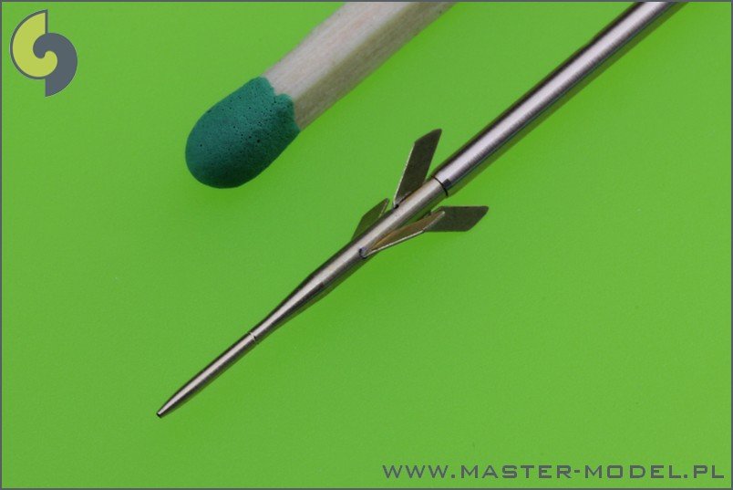 Master AM-32-051 MiG-21 F-13 (Fishbed C) - Tube Pitot (1/32) – immagine 3