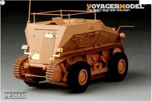 Maquette Voyager PE35530 Voiture blindée de reconnaissance chenillée allemande Sd.Kfz.254 de la Seconde Guerre mondiale POUR HOBBY BOSS 82491 1/35 – Bild 3