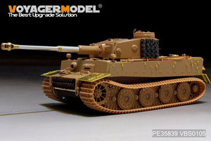 Maquette Voyager PE35839 Tigre I allemand de la Seconde Guerre mondiale, Groupe « Fehrmann » (pour RFM 5005), échelle 1/35 – Bild 3