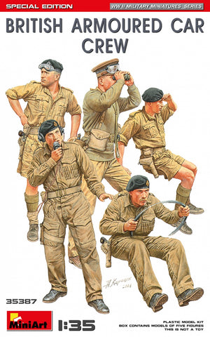 MiniArt 35387 ÉQUIPAGE DE VOITURE BLINDÉE BRITANNIQUE. ÉDITION SPÉCIALE 1/35