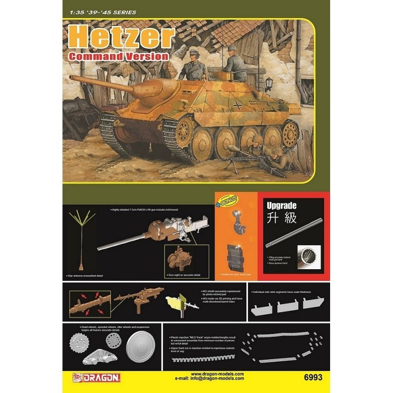 Dragon 6993 Commande Hetzer Version 1/35 – image 2