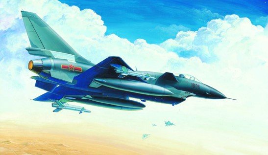 Trumpeter 01611 Avion de chasse J-10 (1/72)