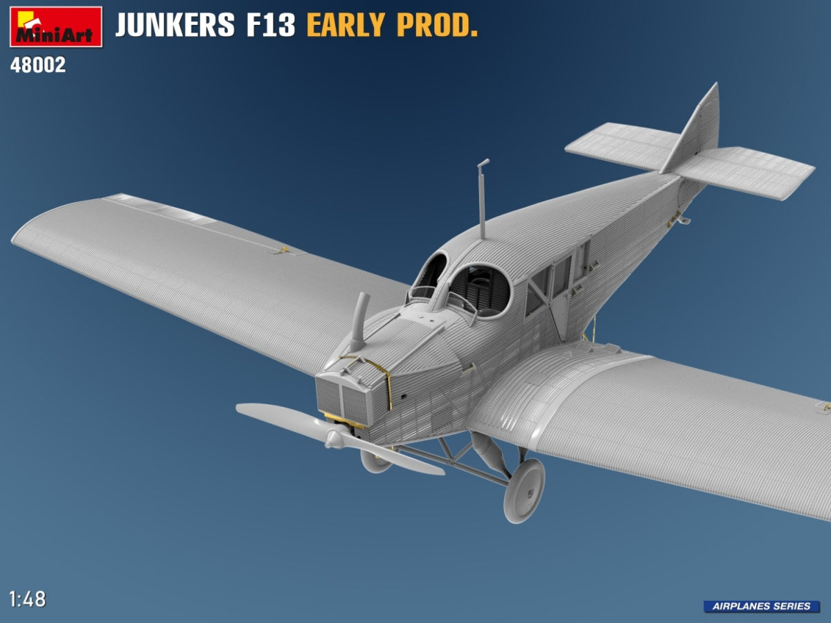 MiniArt 48002 JUNKERS F13. PREMIÈRE PRODUCTION 1/48 – immagine 11