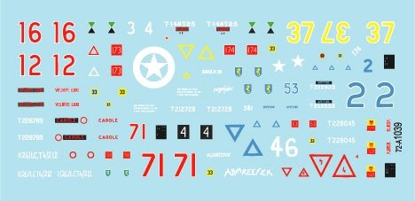 Star Decals 72-A1039 Sherman Firefly britannique. Spécial 75e anniversaire du Débarquement. Firefly Mk Ic et Mk Vc à l&amp;#39;échelle 1/72 – image 3