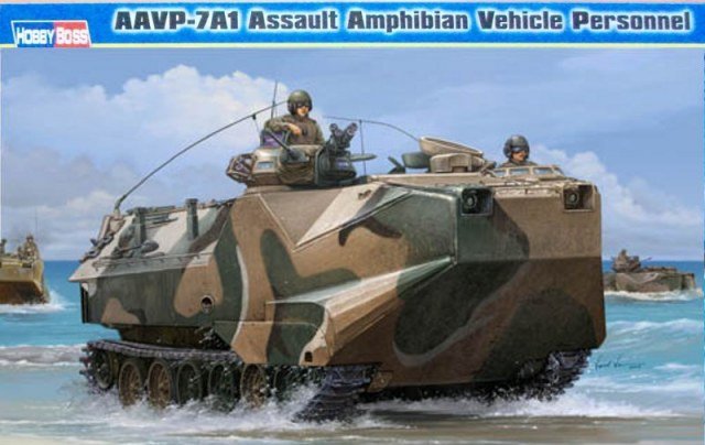 Hobby Boss 82410 Amphibien d'assaut américain AAVP-7A1 (1/35)