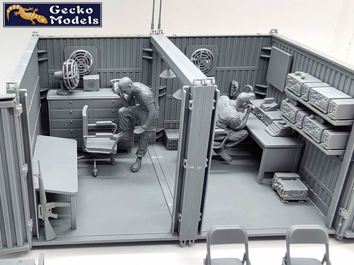 Gecko Models 35GM0119 US Military Base Temporary Command Station (Vietnam War Era) 1/35