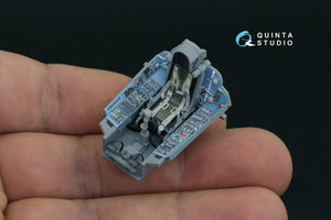 Intérieur imprimé en 3D et coloré sur papier décalcomanie Quinta Studio QD48203 Su-27 (Hobby Boss) 1/48 – image 8