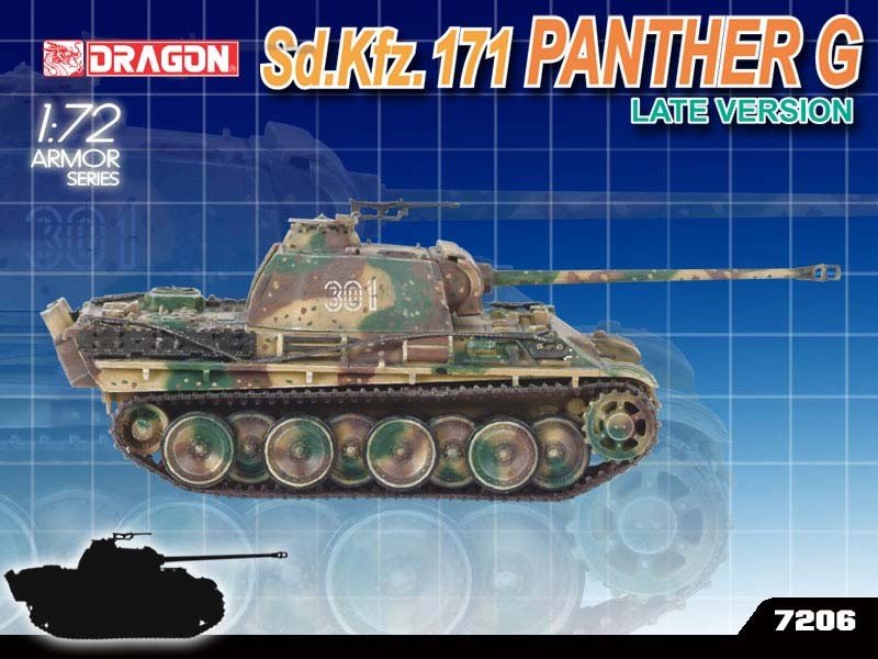 Dragon 7206 Panther G Late 1/72 – immagine 2