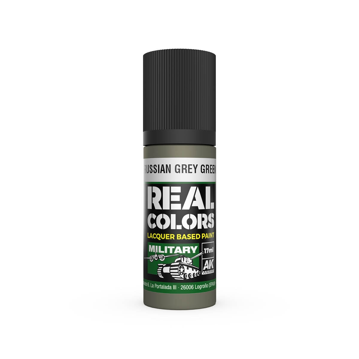 AK Interactive RC879 Gris Vert Russe 17 ml – image 2