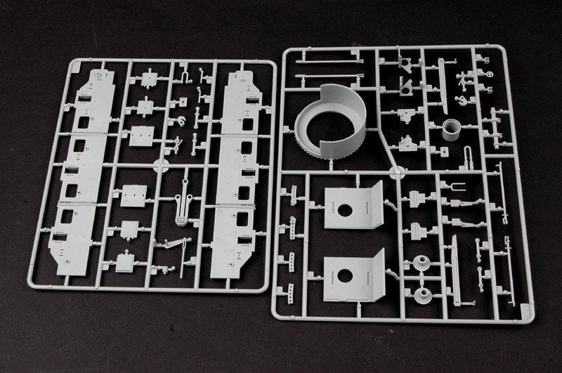 Trumpeter 00219 Locomotive blindée allemande Panzerlok BR57 (1/35)  – Bild 6