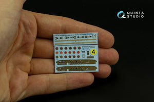 Quinta Studio QD35062 Dodge WC-51 3D-Printed &amp;amp; colored Interior on decal paper (Zvezda) 1/35 – image 7