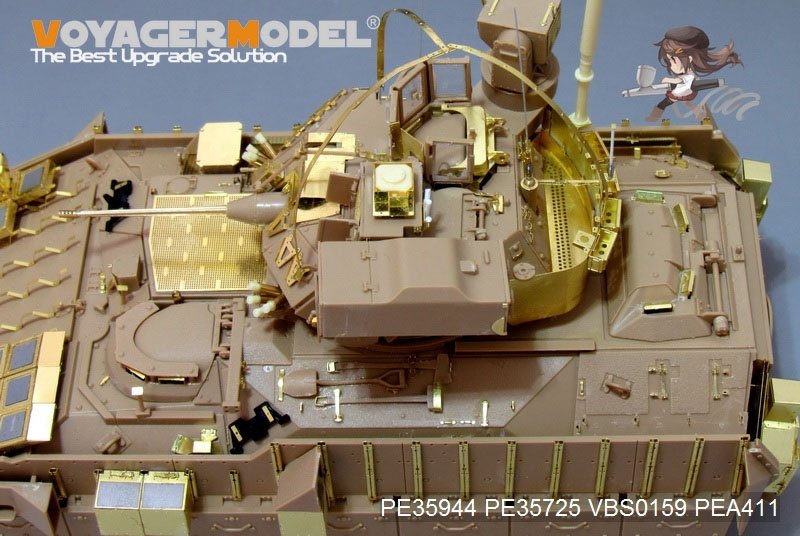 Maquette Voyager PE35944 M3A3 BRADLEY CFV de l&amp;#39;armée américaine moderne (modèle de base pour KINETIC K61014/ OROCHI IM001 IM002) à l&amp;#39;échelle 1/35  – image 15
