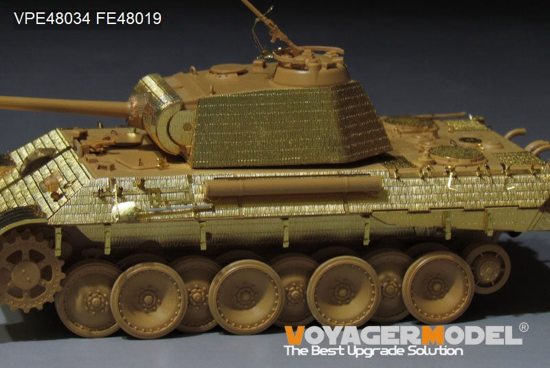 Maquette Voyager VPE48034 Char Panther A allemand de la Seconde Guerre mondiale (modèle de base) pour SUYATA NO-001, échelle 1/48 – image 8