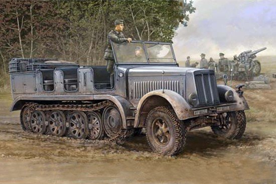 Trumpeter 01514 Sd.Kfz.7 Mittlere Zugkraftwagen 8t première version (1/35)
