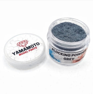Poudre de flocage grise Yamamoto YMPF004