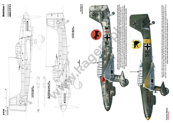 Kagero 7077 Junkers Ju 87 D, G EN/PL – image 3