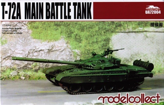 Modelcollect UA72004 Char de combat principal T-72A « Dolly Parton » Tourelle 1/72