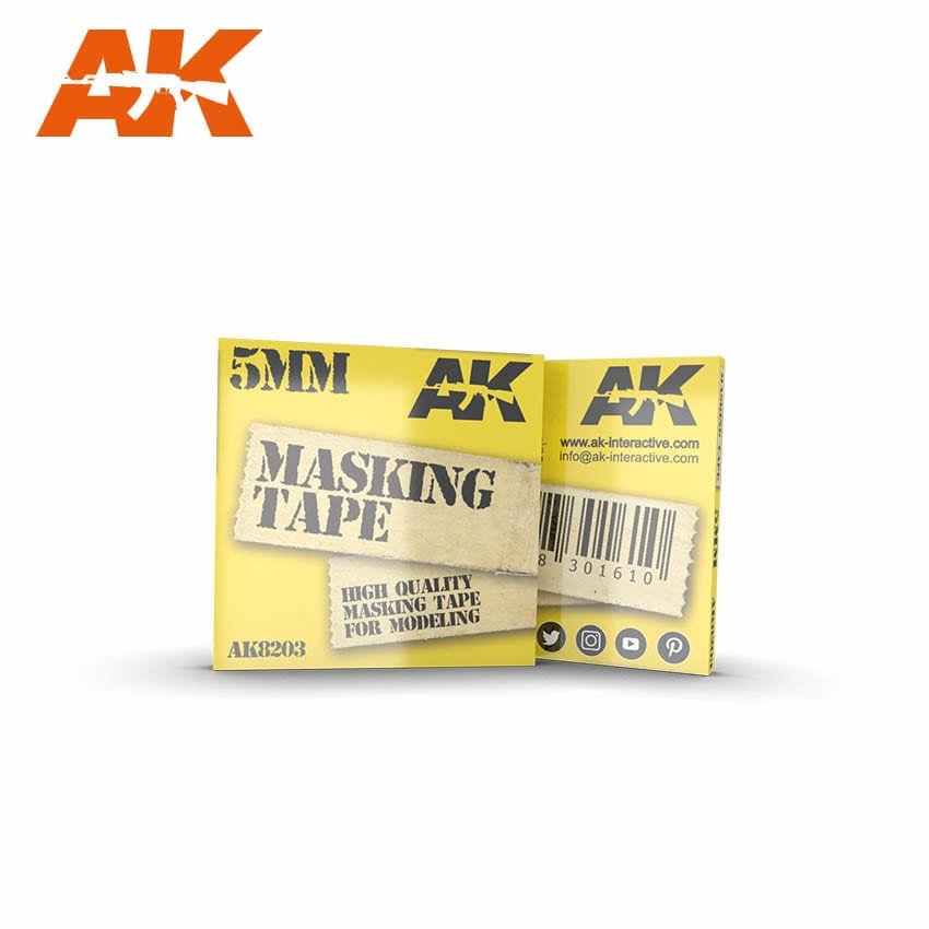 Ruban de masquage AK Interactive AK8203 : 5 mm