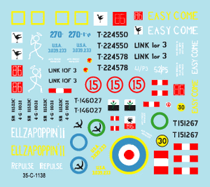 Star Decals 35-C1138 Sherman britannique en Italie 1943-44 1/35 – Bild 3