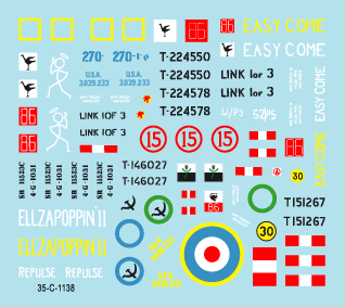 Star Decals 35-C1138 Sherman britannique en Italie 1943-44 1/35 – Bild 3
