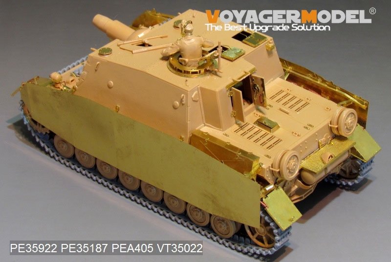 Maquette Voyager PE35922 Sturmpanzer IV Brummbar allemand de la Seconde Guerre mondiale, version de base, pour Tamiya 35353, échelle 1/35  – immagine 4