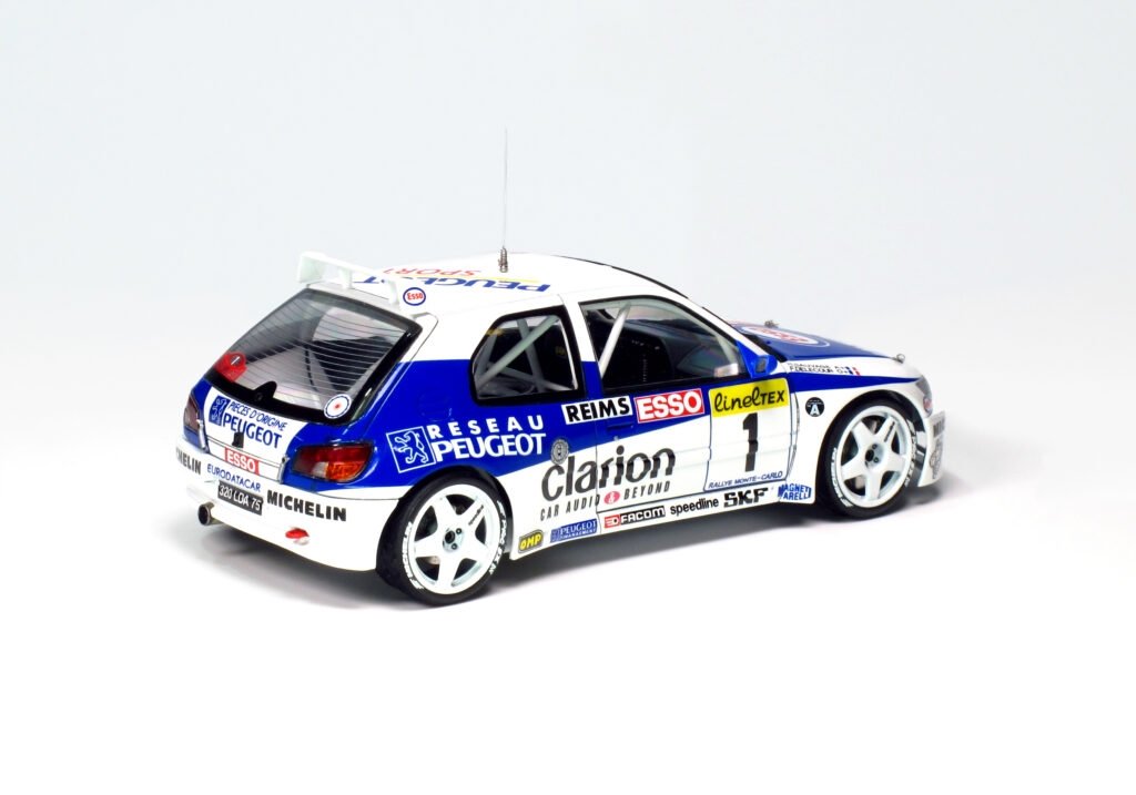 NuNu PN24009 Peugeot 306 MAXi &amp;#39;96 RALLYE DE MONTE CARLO 1/24 – image 3