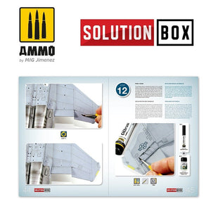 AMMO de Mig Jimenez 6509 Comment peindre les chasseurs gris de l&amp;#39;USAF Navy - Livre de solutions – immagine 5