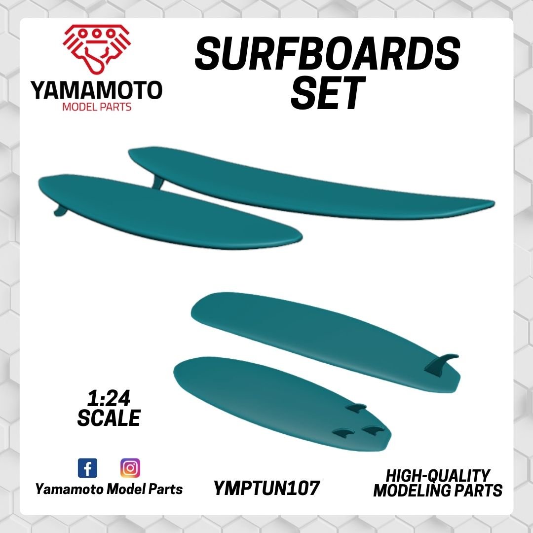 Ensemble de planches de surf Yamamoto YMPTUN107 1/24