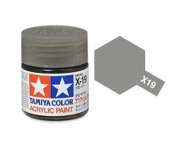 Tamiya 81019 Peinture acrylique X-19 Fumée 23 ml