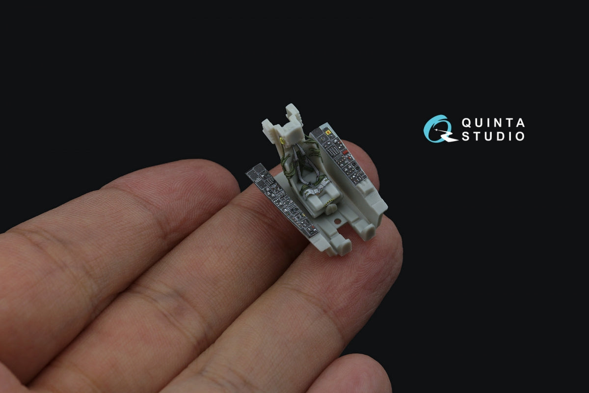 Intérieur imprimé en 3D et coloré sur papier décalcomanie Quinta Studio QD72104 CF-104 (Hasegawa) à l&amp;#39;échelle 1/72 – imagen 10