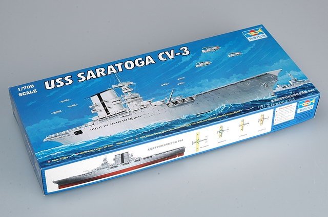 Trumpeter 05738 USS SARATOGA CV-3 1/700 – image 2