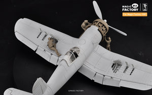Magic Factory 7507 Coffret d&amp;#39;équipe de service au sol américaine de la Seconde Guerre mondiale, échelle 1/48  – immagine 4