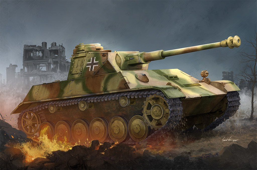 Hobby Boss 80151 Char allemand Type III/IV à châssis hybride et petite tourelle, échelle 1/35