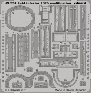 Intérieur du F-4J Eduard 49774, modification 1975, ACADEMY, échelle 1/48 – Bild 2