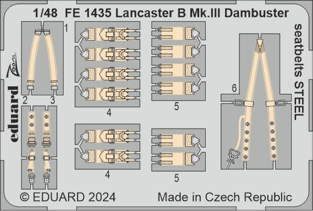Eduard BIG49412 Lancaster B Mk. III Dambuster PARTIE I HONG KONG MODELS 1/48 – Bild 5