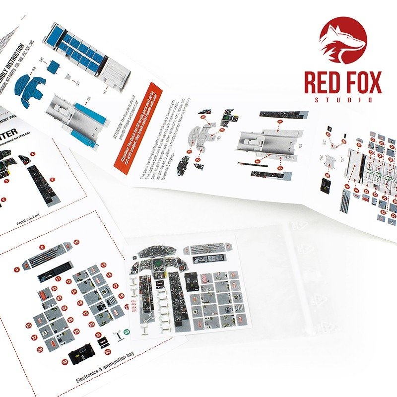 Red Fox Studio QS-32124 F-104S Starfighter (pour kit Italeri) 1/32 – image 4