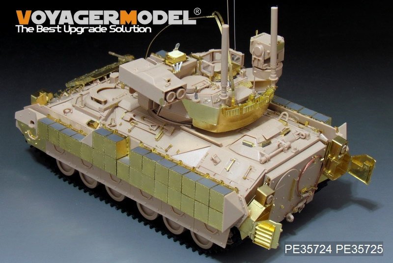Maquette Voyager PE35724, VCI M3A3 BRADLEY de l&amp;#39;armée américaine moderne avec système BUSK III, version de base B, canon inclus (pour MENG SS-006), échelle 1/35 – image 2