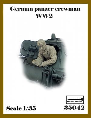 Ardennes Miniature 35042 Équipier de char allemand Seconde Guerre mondiale 1/35