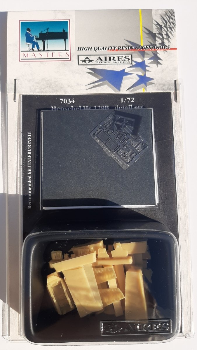 Kit de détails Aires 7034 Henschel Hs 129B 1/72 ITALERI