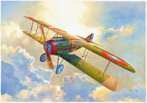 J&amp;#39;adore le kit 62401 SPAD S.XIII Première Guerre mondiale au 1/24