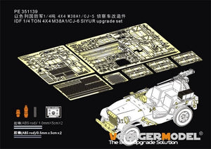 Kit de mise à niveau Voyager Model PE351139 IDF 1/4 TON 4X4 M38A1/CJ-6 SIYUR (pour AF35S94 AF35S99) 1/35