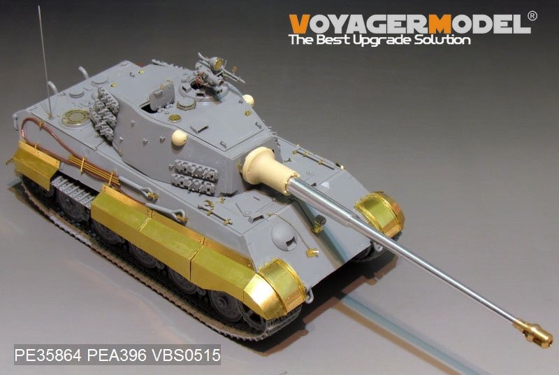 Maquette Voyager PE35864 KINGTIGER allemand de la Seconde Guerre mondiale, version finale, pour MIG AMO, échelle 1/35 – image 9