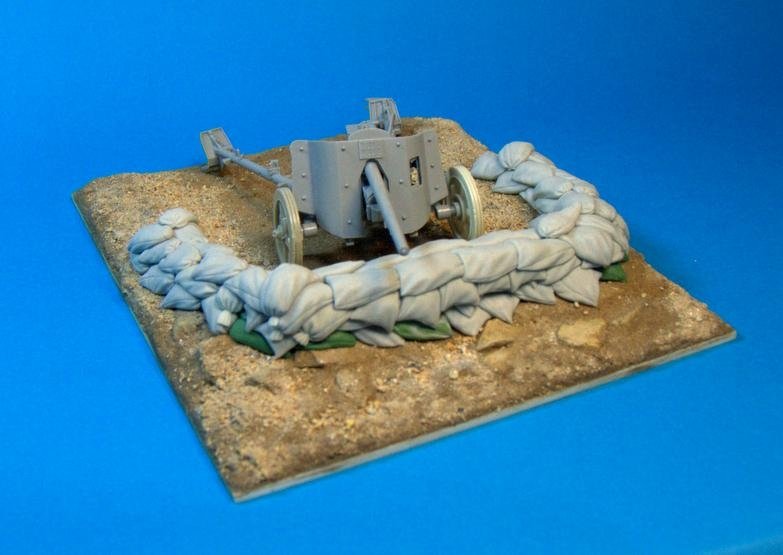 Support de canon antichar léger Panzer Art RE35-183 Afrique du Nord, échelle 1/35 – immagine 5